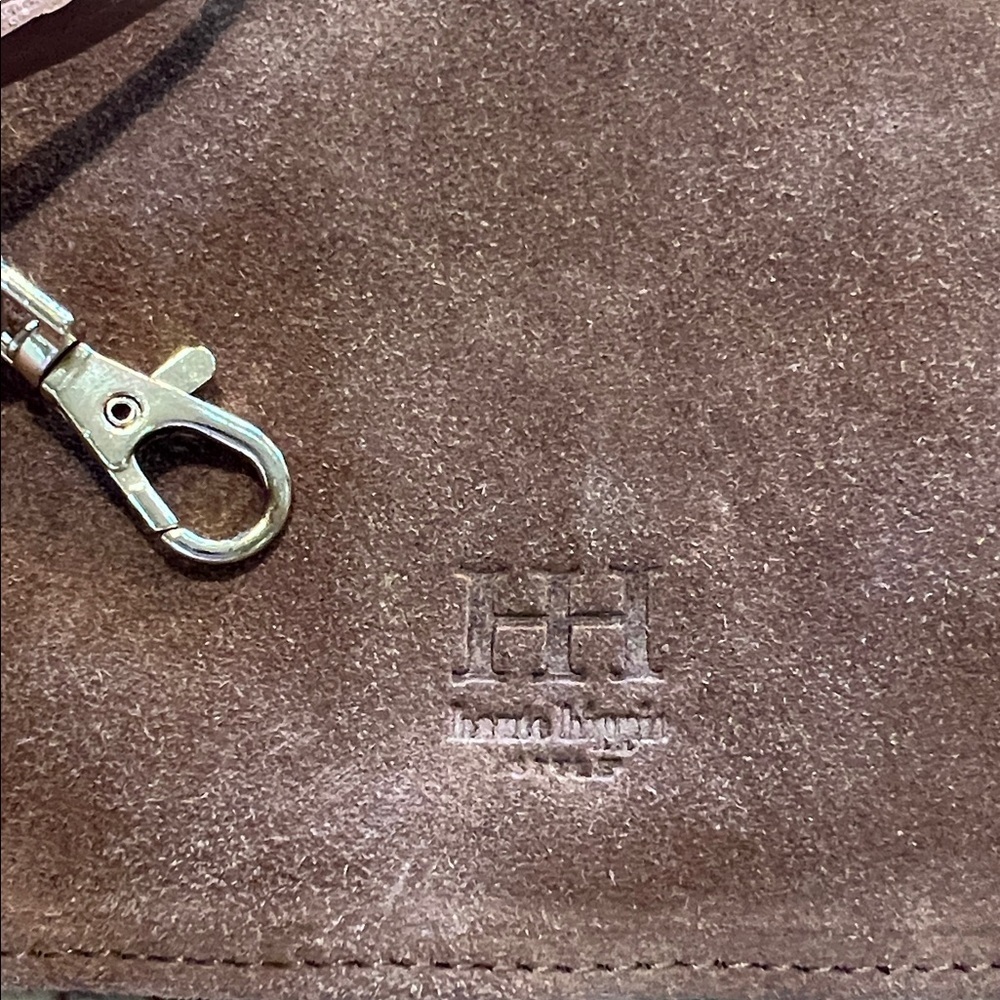 Haute Hippie | Tan Suede/Leather Festival Hobo Bag w/ Matching Mini Bag - Picture 11 of 17